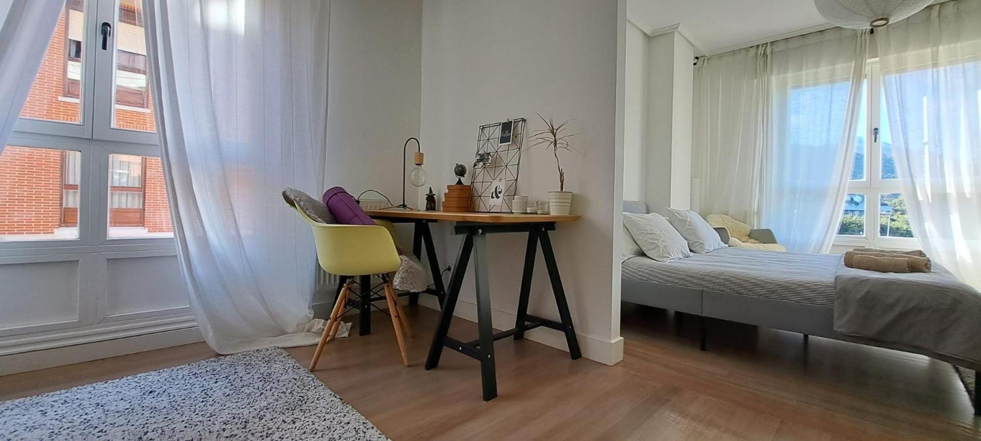 Apartamento Con Suite, Zona De Trabajo Y Yoga Wifi Y Garaje Castro Urdiales Luaran gambar